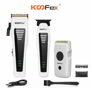 Máquina <span class=keywords><strong>de</strong></span> <span class=keywords><strong>Cortar</strong></span> Pelo KooFex KF-A03 Pro <span class=keywords><strong>para</strong></span> Barbería, Motor <span class=keywords><strong>de</strong></span> CC <span class=keywords><strong>de</strong></span> Alta Velocidad, Recortadora y Afeitadora <span class=keywords><strong>de</strong></span> Lámina Combinadas <span class=keywords><strong>para</strong></span> Hombres - Product Image 1
