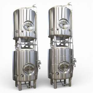 Mejor Precio en Proyecto de Microcervecería, Tanques de Fermentación Cónicos de Acero Inoxidable de 300L y 4000L para Cerveza - Product Image 2