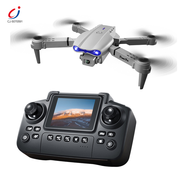Chengji Remote Control Built Camera Toy Drone Cool Design Light Music Drone Toys for Kids with Camera Screen Low Price