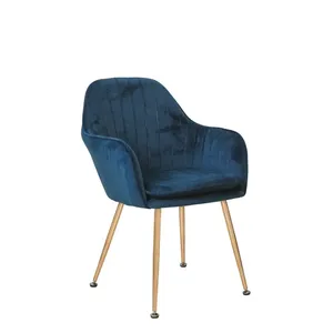 Meubles de cuisine maison scandinave de bonne qualité <span class=keywords><strong>chaises</strong></span> de restaurant en <span class=keywords><strong>velours</strong></span> en tissu rembourré - Product Image 1