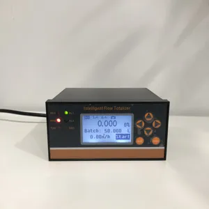 Controlador de lotes Universal, compensación de temperatura y presión para conectar con medidor de flujo