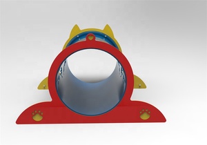 Produits de parc pour chiens commerciaux en plein air ensemble d'équipement d'entraînement à l'agilité pour chien kits de parcours d'obstacles pour grand chien tunnel de rampement pour chien - Product Image 4