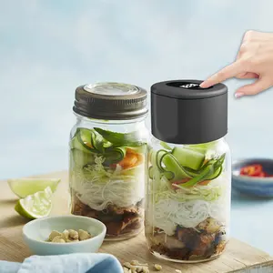 2024 USA New Household Automatic Mason Jar Sealer Vacuum Seal Glass Jar Sealer For Beverage Preservation Korea Canned Kimchi