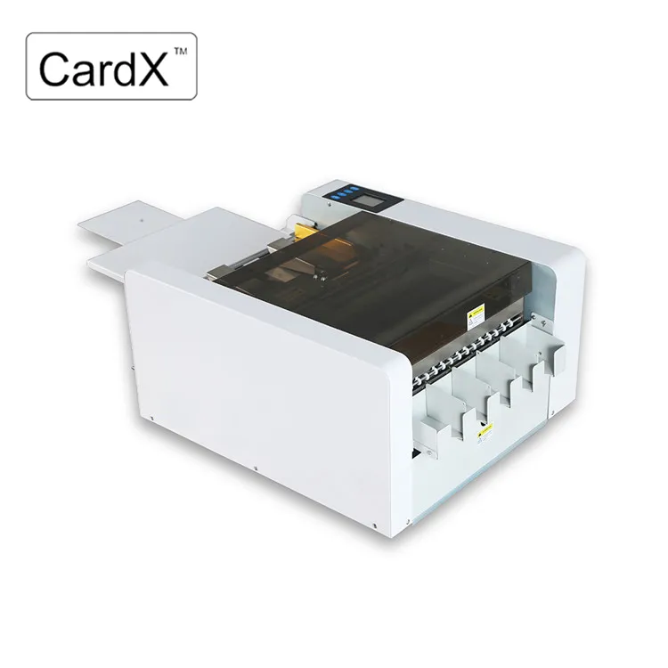 Cardx 3305 Multifunctionele Visitekaartje Slitter A3 Automatische Elektrische Papiersnijmachine Papiersnijder Met Programmabesturing