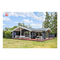 Casas Modulares de Instalación Rápida, Casas Contenedor Pequeñas, Casas Prefabricadas de Estructura de Acero, Villa de Lujo Prefabricada de Dos Pisos