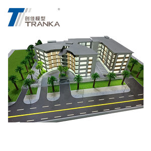 Nouvelle arrivée Maquette architecturale pour la Papouasie-Nouvelle-Guinée, modèle de bâtiment miniature - Product Image 4