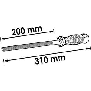 VIGOR - V1790 Lime demi-ronde 310mm - EAN 4047728017909 LIMES DE COUPE ET RâPES - Product Image 2
