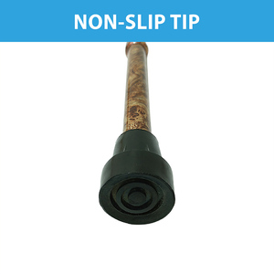 Adjustable Floral Aluminum <strong>Medical</strong> Walking Cane Ergonomic Anti-Slip Sturdy Base <strong>Telescope</strong> Design for Rehabilitation Therapy - Product Image 4