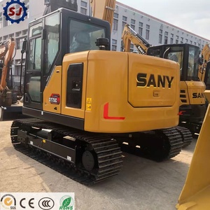 รถขุดขนาดเล็ก SANY SY75C มือสองในสต็อก น้ำหนัก 7.5 ตัน เครื่องยนต์ ISUZU ชั่วโมงการใช้งานต่ำ ประหยัดน้ำมัน อุปกรณ์ก่อสร้าง SY60C SY80C SY95C - Product Image 6