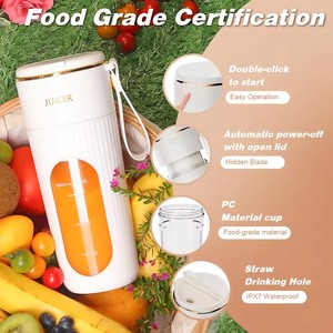 Wholesale Portable Juicers Mixer Fruit Smoothie Blender for <b>Machine</b> Food Processor Maker Mini - Product Image 2
