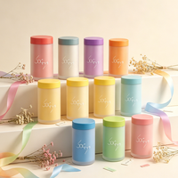 Flacon capsule en plastique PS coloré de 60 ml, 80 ml, 100 ml, 120 ml, conteneur pour produits de santé solides, flacon vide pour médicaments