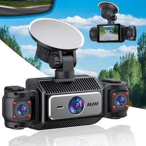 360 FHD Ống Kính Kép Dash Cam 4-Kênh Video Recorder Với Được Xây Dựng-Trong Wi-Fi 3.0 IPS Màn Hình Cho Xe Ô Tô Phía Trước Và Phía Sau Bên Trong Xe <span class=keywords><strong>Dvr</strong></span> - Product Image 2