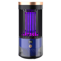 Elektrische schok muggenlamp USB oplaadbare UV LED muggenmoordenaar lamp elektrische hotel kantoor binnen huishoudelijke muggenval