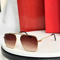Nouvelles lunettes de soleil unisexes classiques carrées à monture intégrale en corne de vache et de buffle naturelle, style vintage et protection UV