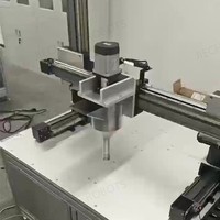 Impresora 3D de Alta Velocidad para Arcilla y Hormigón con Doble Cabezal de Impresión Automático para Laboratorio y Producción a Pequeña Escala