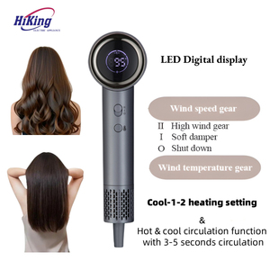 Secador de Pelo Iónico Negativo Personalizado de 1600W, Secador de Pelo sin Escobillas de 110000 RPM con Boquilla Concentradora - Product Image 5