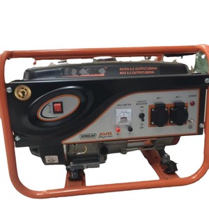 เครื่องกำเนิดไฟฟ้าเบนซิน 1.2 กิโลวัตต์ 220/110 โวลต์ เฟสเดียว สตาร์ทด้วยไฟฟ้า แบบพกพา สำหรับงานวิศวกรรม ฟาร์ม สวน และระบบชลประทาน - Product Image 5