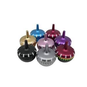 Nouveau design Gyro broyeur d'herbes 63mm 4 couches en alliage d'aluminium broyeur manuel accessoires pour fumer broyeur de tabac à fumée et herbes - Product Image 2