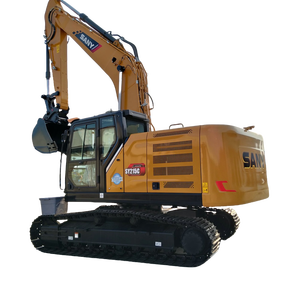 Excavadora de cadenas SANY SY215C de tamaño mediano, usada, a bajo precio, con envío gratuito, modelo nuevo, hidráulica, agrícola - Product Image 1