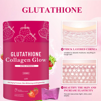 Bonbons Gommeux au Collagène et Glutathion à Chaud Succès pour la Peau, Complément Éclaircissant Naturel pour la Peau