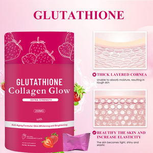 חם מוכר גלוטתיון קולגן גלוטתיון לעור gumutathione עור גummiing תוסף הבהרת העור טבעי - Product Image 5