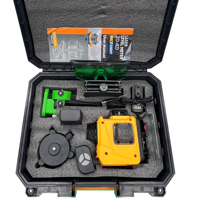 Laser Level 360  Wholesale Green Laser  Beam Professional Remote Control 3D 12 4D 360 16  Lines Laser Level