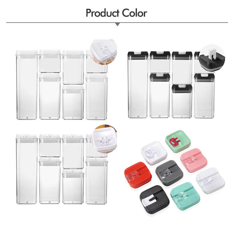 5 Grids Glass Food Storage Container Sets Transparent