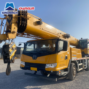 מכונות הרמה הידראוליות לבנייה, מנוף משאית משומש בעל כושר הרמה של 25 טון לעבודות הרמה מהירה באתר של XCMG - Product Image 1