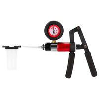 Kit de purge de freins Dr.M avec manomètre à pompe manuelle en aluminium et garantie d'un an pour toutes les marques CN