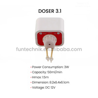 Pompe doseuse automatique Jebao Doser 3.1 avec contrôle intelligent par application WiFi pour aquarium d'eau salée ou d'eau douce