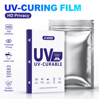 Film de protection d'écran universel anti-espion en hydrogel à durcissement UV pour machine de durcissement UV et machine de découpe OEM