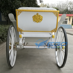 <b>Double</b>-row Electric Sightseeing Carriage Princess Wedding Carriage High-quality Electric Carriage Four-wheeled Carriage - Product Image 3