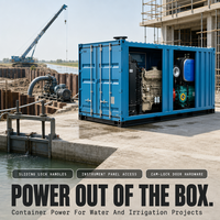 Générateur diesel 30 KVA avec sortie 380V, groupe électrogène de secours avec sortie 50Hz