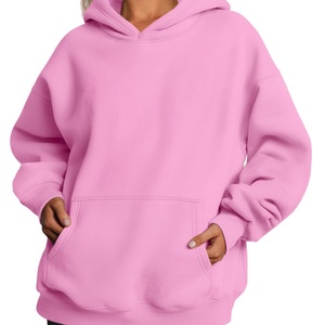 Sweats à capuche mignons pour femmes, sweats à capuche oversize en polaire, pulls à manches longues, tenues d'automne, vêtements d'hiver - Product Image 4