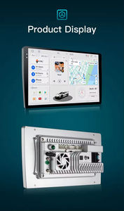 Radio Universal <span class=keywords><strong>para</strong></span> Auto de 9 Pulgadas con Carplay y Android Auto, Reproductor Estéreo Inteligente con Pantalla Táctil, 8+256 GB - Product Image 6