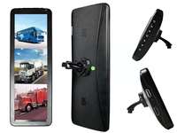 ISO Factory Pantalla digital de 12,2 pulgadas DC10 36V Monitor de espejo retrovisor AHD DVR Monitor de grabación Espejo Retrovisor lateral
