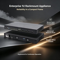 1U SD-WAN VPN Güvenlik Duvarı Cihazı H770 6*I226V 25G 4*X710 10G SFP Bypass DDR5 128G Perakende Zinciri Fabrika Ofis Hükümet Projesi
