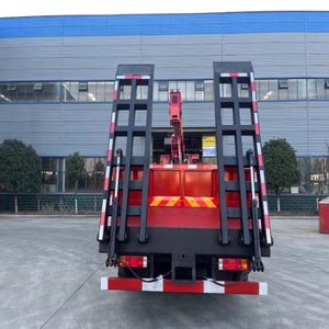 รถเครน CX CRANE สีน้ำเงิน ติดตั้งบนรถบรรทุก บูมยืดไสลด์ได้ ปั๊มไฮดรอลิก 15 เมตร รถวิศวกรรมพิเศษ - Product Image 6