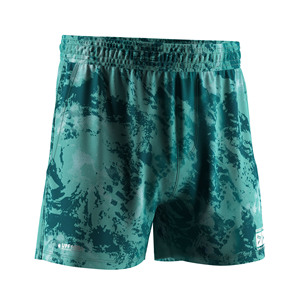 Shorts de pêche tropicaux respirants pour hommes, coupe ajustée, protection UV, pour usage quotidien décontracté - Product Image 5
