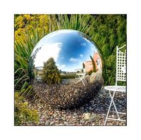 Boule de fontaine en acier inoxydable personnalisée pour la décoration d'hôtel, jet d'eau pour jardin extérieur