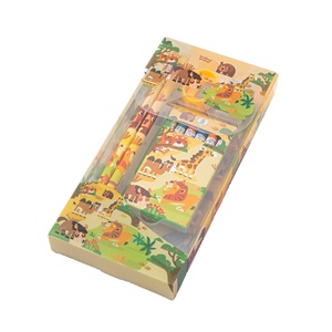 Set di Cancelleria per Regali di Compleanno per Bambini (Zoo, Coniglio, Dinosauro 6 Colori) - Product Image 1