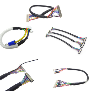 Conector df9 de 51 pines personalizado, cable LVDS chapado en oro, arnés de cableado para portátil FHD - Product Image 5