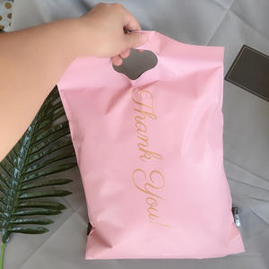 Sac d'expédition personnalisé, biodégradable, compostable, enveloppe en plastique à poignée, emballage d'expédition, sac d'expédition en polyester - Product Image 3