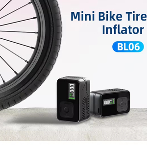 NEWO BL06 Bomba de Bicicleta Mini de Doble Pantalla con Flujo de 20L/min, Inflador de Neumáticos Inalámbrico de 120PSI para Bicicletas de Carretera y Montaña - Product Image 1