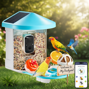 Comedero Inteligente para Pájaros DB Wholesale con Cámara 2K HD, Energía Solar, Resistente al Agua, Montaje Colgante con Identificación de Especies - Product Image 2