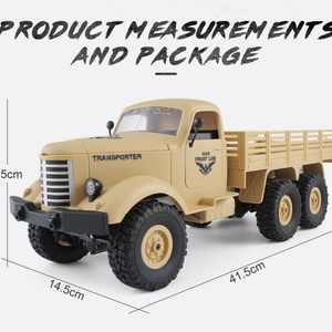 SJY-Q60 Voiture télécommandée 2.4G, véhicule RC, camion jouet avec interrupteur de vitesse, transporteur de voitures, chargeur 500g, six roues motrices - Product Image 6