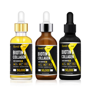 Biotina de colágeno para crecimiento del cabello, suero de aceite tónico para el crecimiento del cabello, 60ml, OEM - Product Image 1