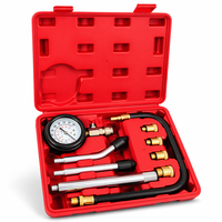 Kit de test de compression moteur 9 pièces 0-300 PSI – Le meilleur kit de test de compression
