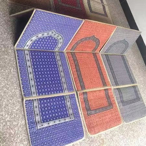 Vente chaude Pliable Prière Couverture Musulman Prière Tapis PVC Paquet Avec Épaisseur - Product Image 2