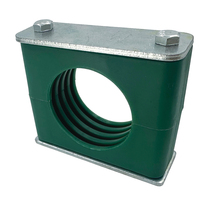 Prix usine – Collier de serrage hydraulique en plastique galvanisé de type C, série légère, norme DIN3015 Stauff, pour tubes/tuyaux PVC de 1/4 à 3 pouces